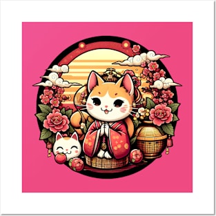 Cute Neko Posters and Art